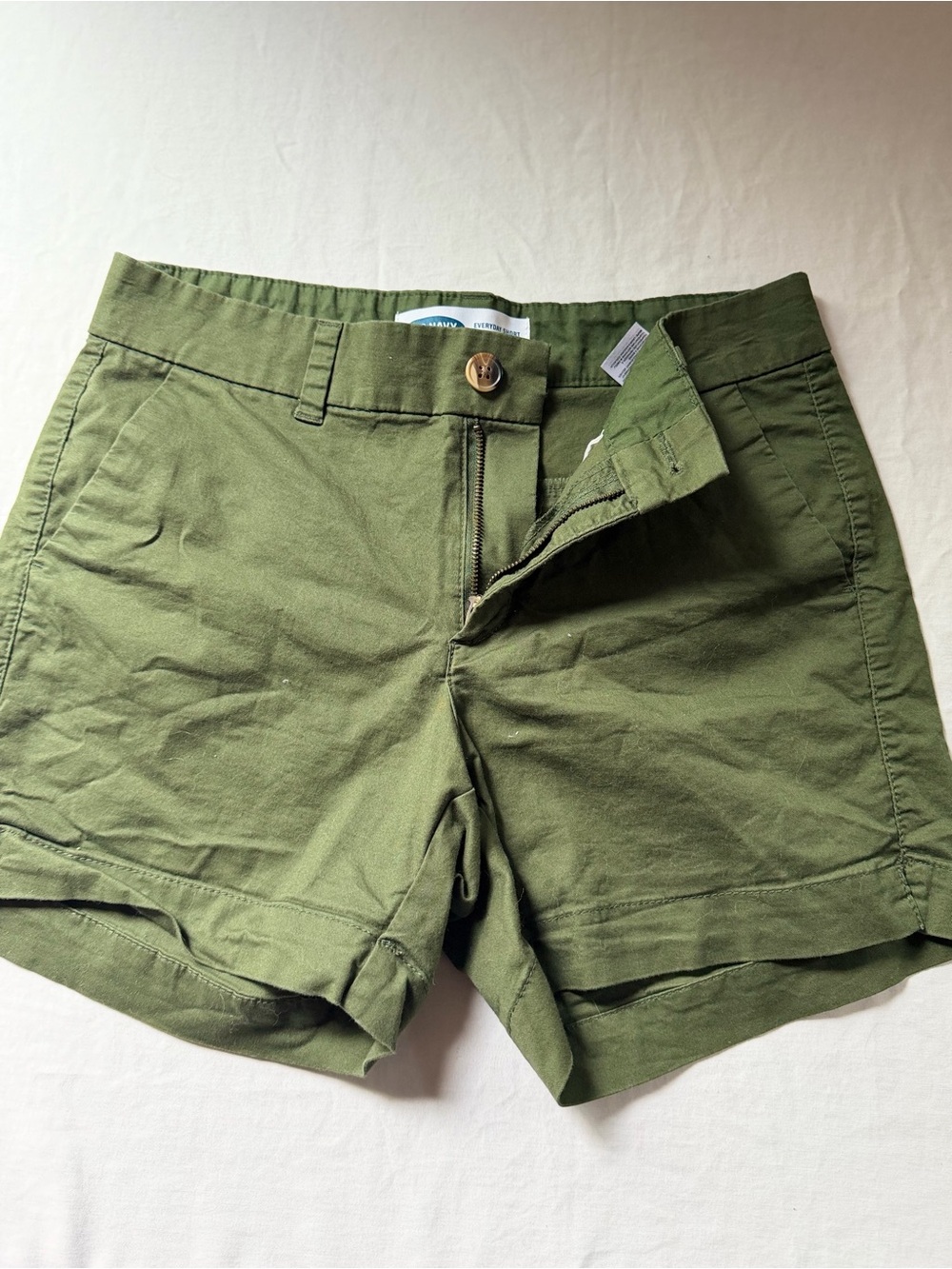 Old Navy Khaki and Green Shorts - Picture 7 of 11